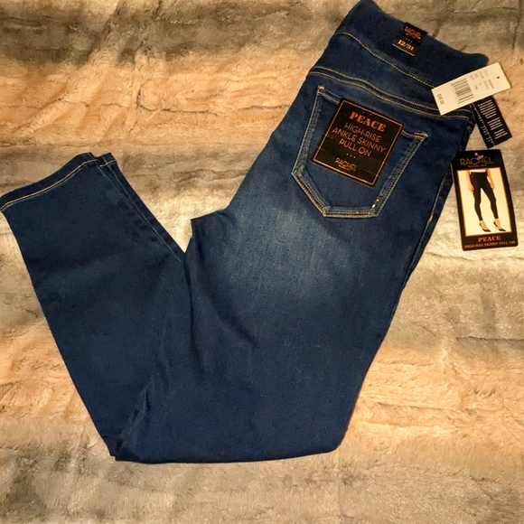 Liverpool Jeans Company Denim - Brand New Rachel Roy High Rise Ankle Skinny Pull on Capris